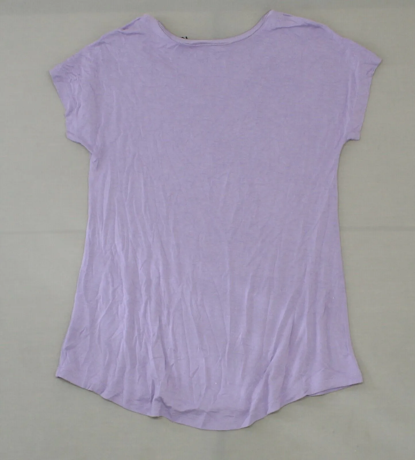 H by Halston Essentials Women's U-Neck Extended Shoulder Top Hyacinth XXS