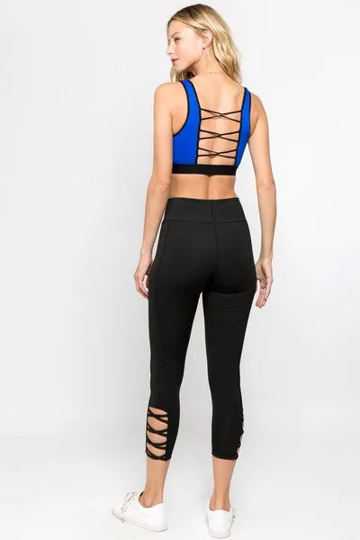 High Waist Ankle Length - Black