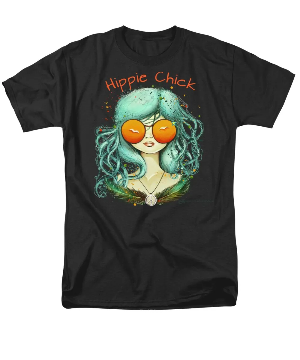 Hippie Chick - Men's T-Shirt  (Regular Fit)