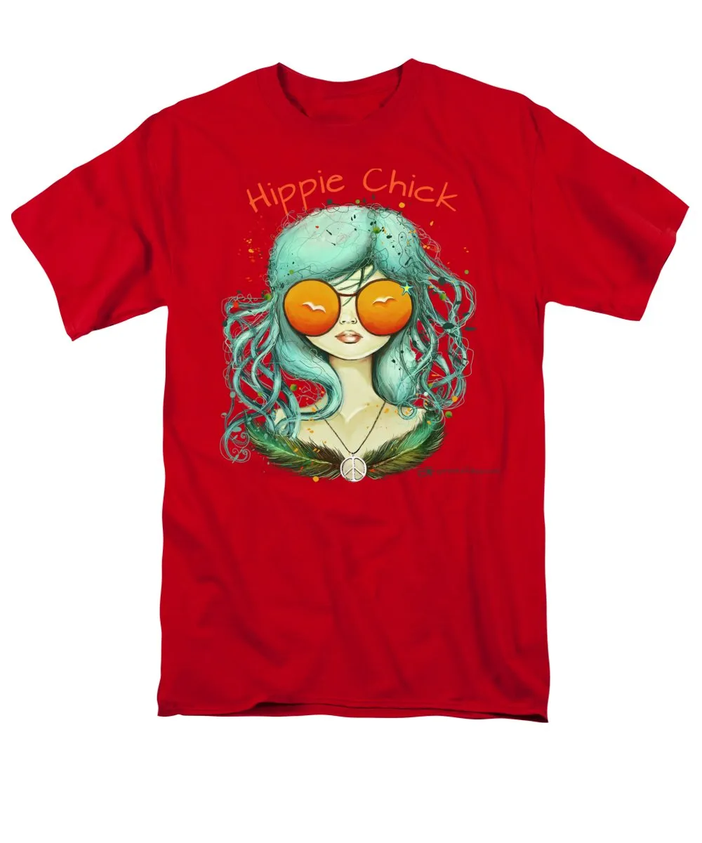 Hippie Chick - Men's T-Shirt  (Regular Fit)