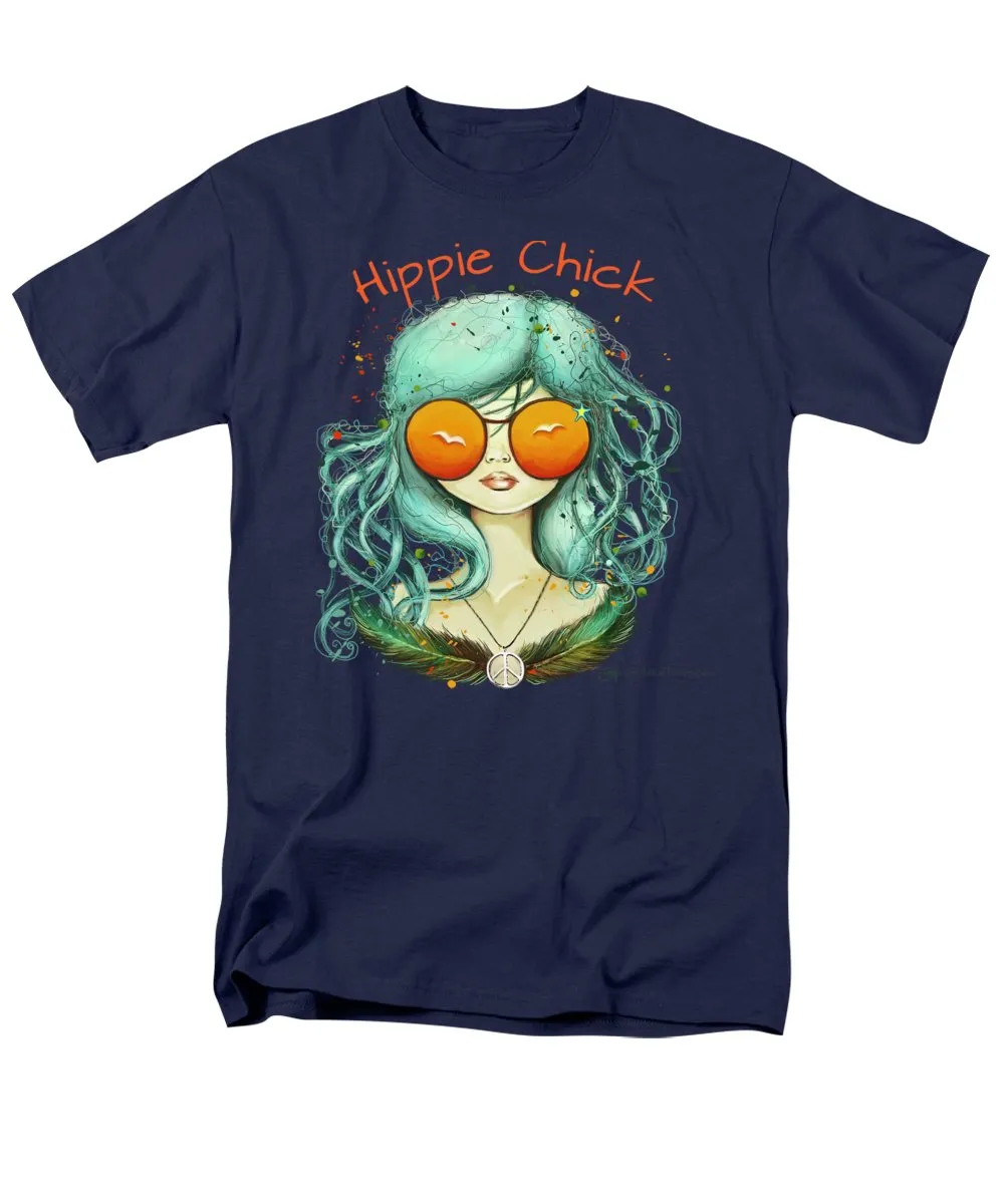Hippie Chick - Men's T-Shirt  (Regular Fit)