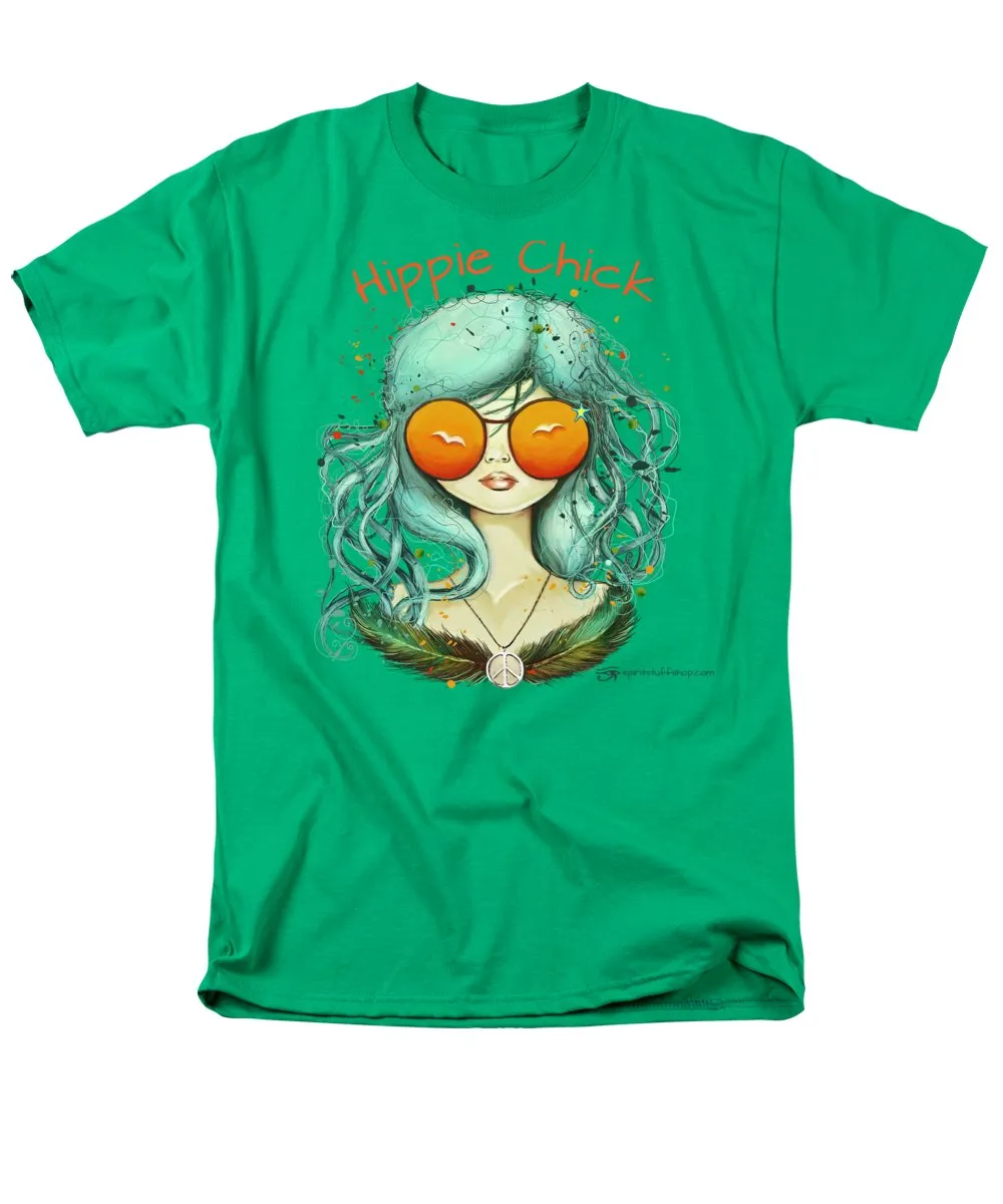 Hippie Chick - Men's T-Shirt  (Regular Fit)