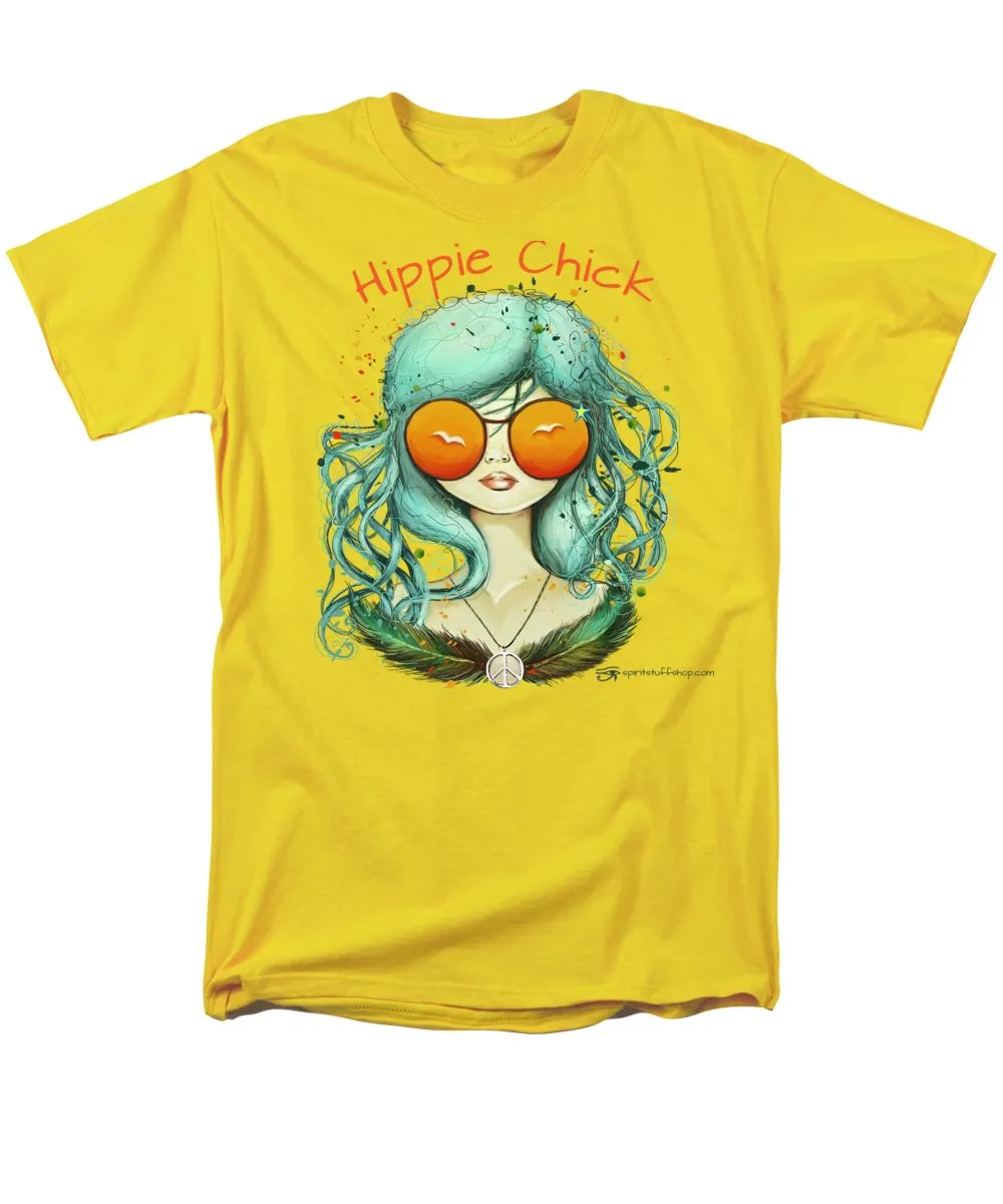 Hippie Chick - Men's T-Shirt  (Regular Fit)