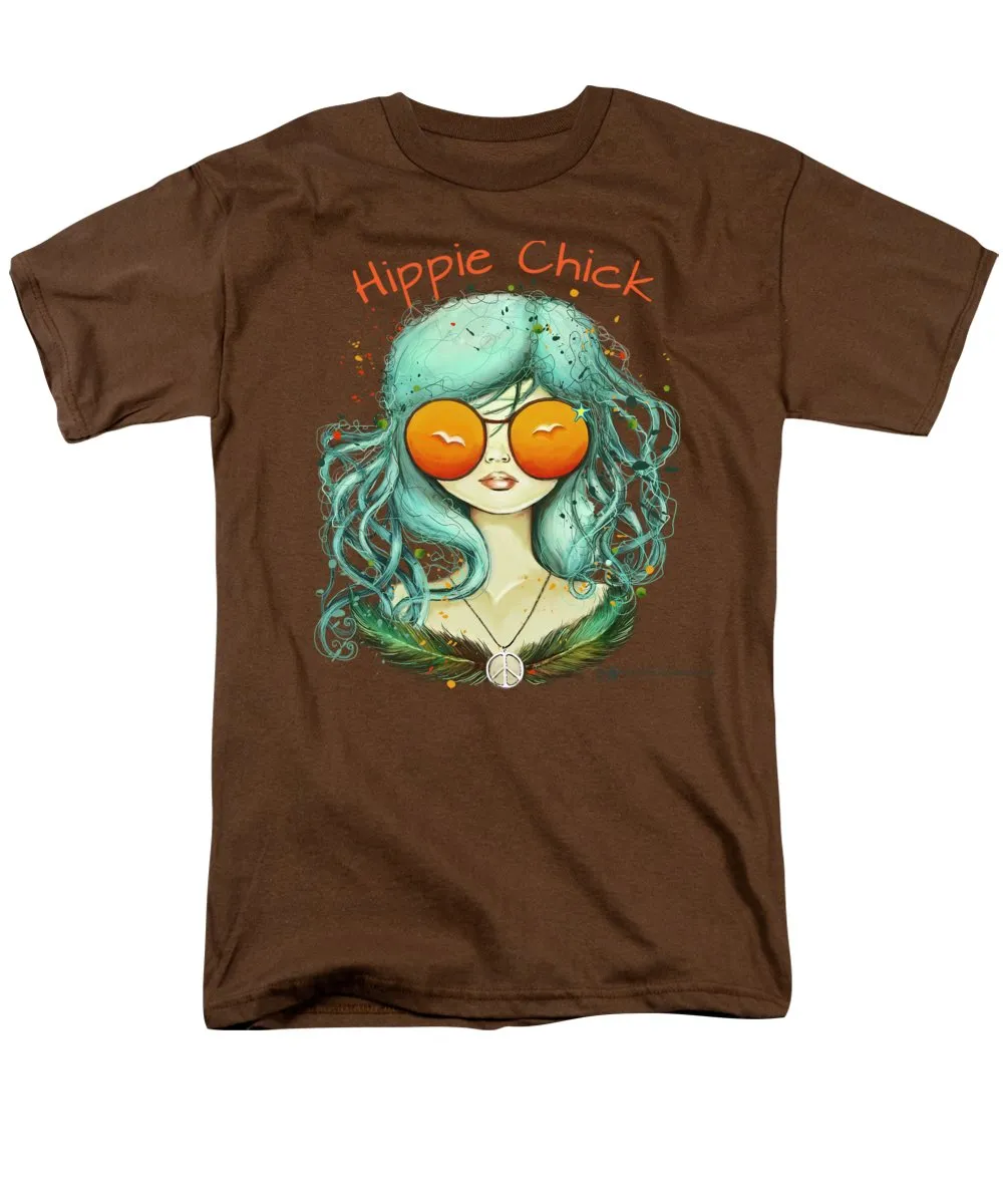 Hippie Chick - Men's T-Shirt  (Regular Fit)