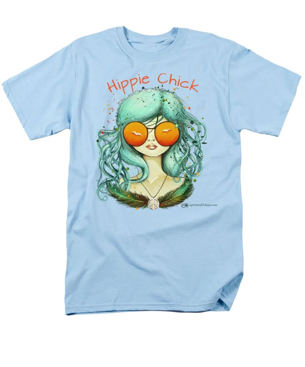 Hippie Chick - Men's T-Shirt  (Regular Fit)