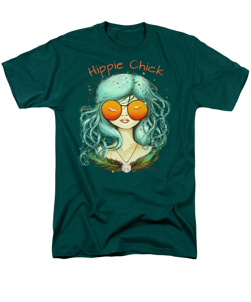 Hippie Chick - Men's T-Shirt  (Regular Fit)