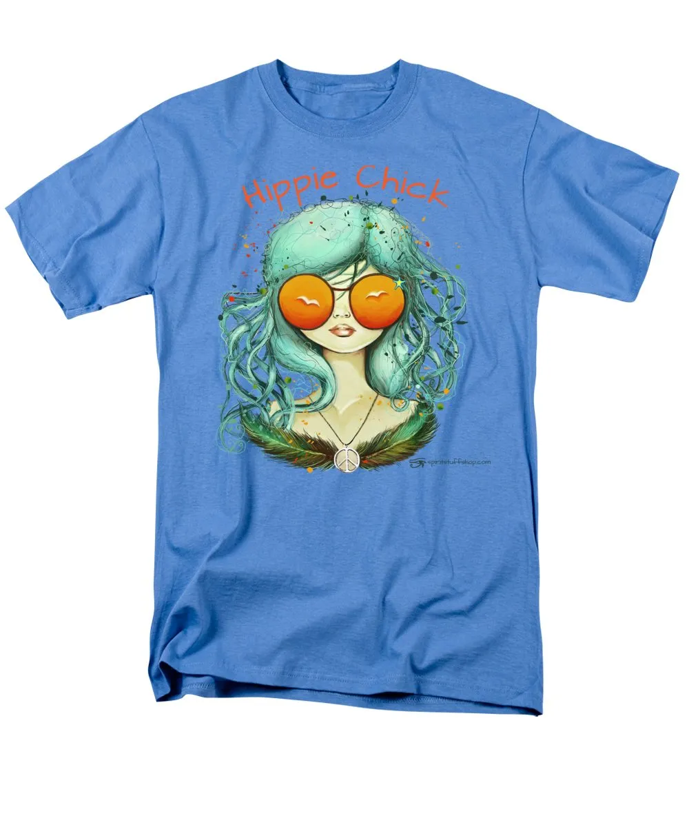 Hippie Chick - Men's T-Shirt  (Regular Fit)