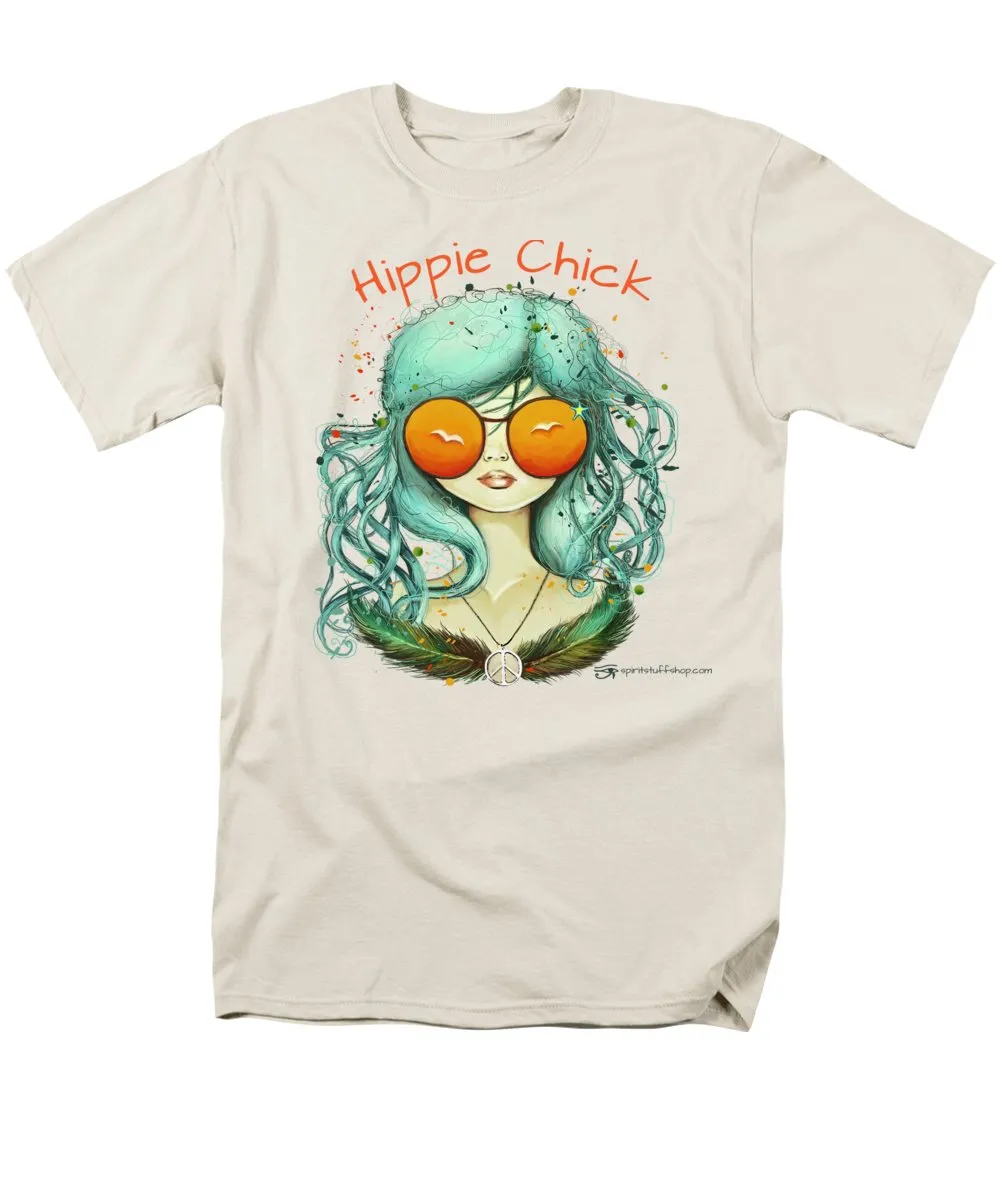 Hippie Chick - Men's T-Shirt  (Regular Fit)