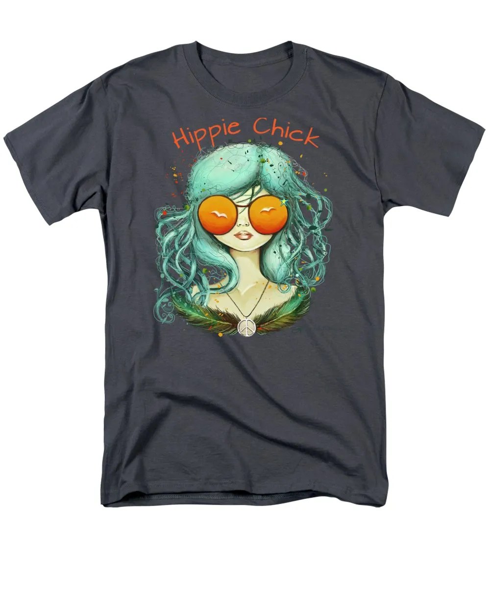 Hippie Chick - Men's T-Shirt  (Regular Fit)