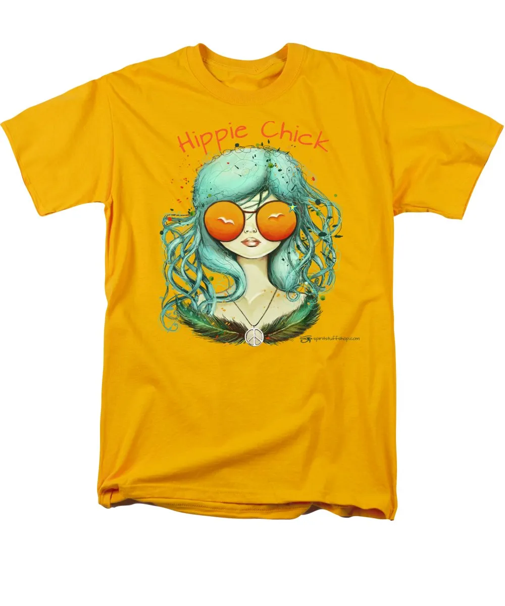 Hippie Chick - Men's T-Shirt  (Regular Fit)