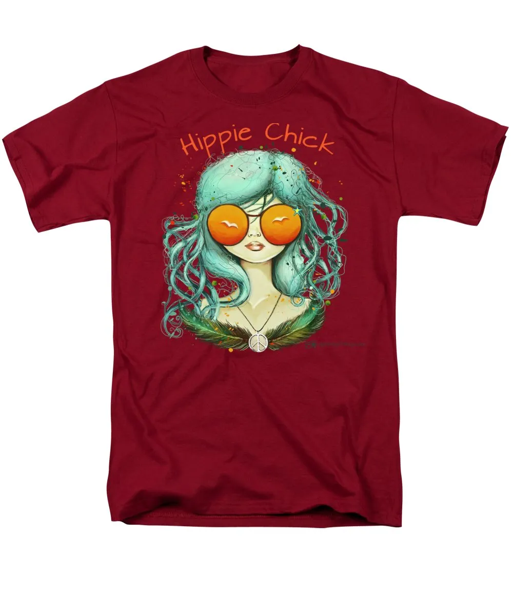 Hippie Chick - Men's T-Shirt  (Regular Fit)
