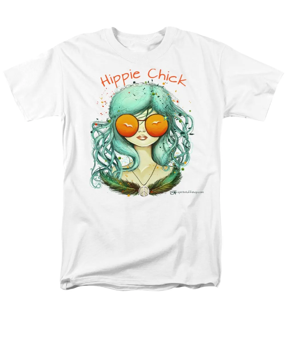 Hippie Chick - Men's T-Shirt  (Regular Fit)