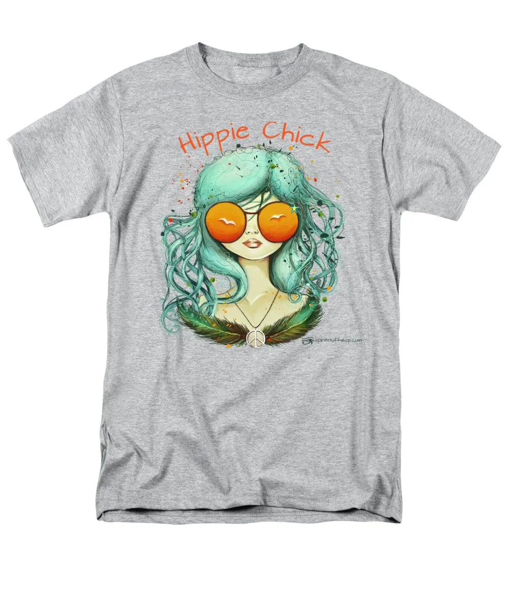 Hippie Chick - Men's T-Shirt  (Regular Fit)