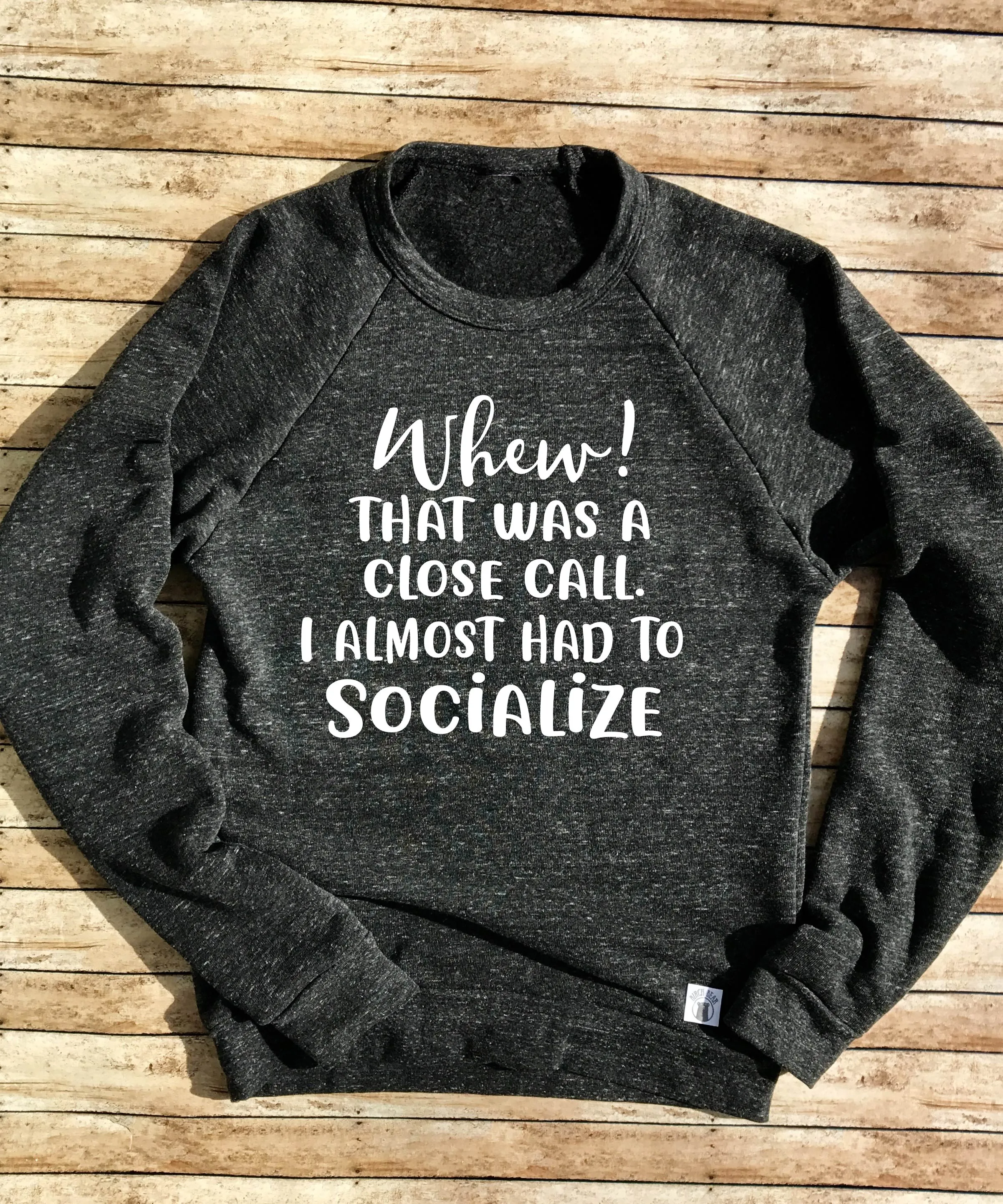 I Almost Had to Socialize Sweatshirt