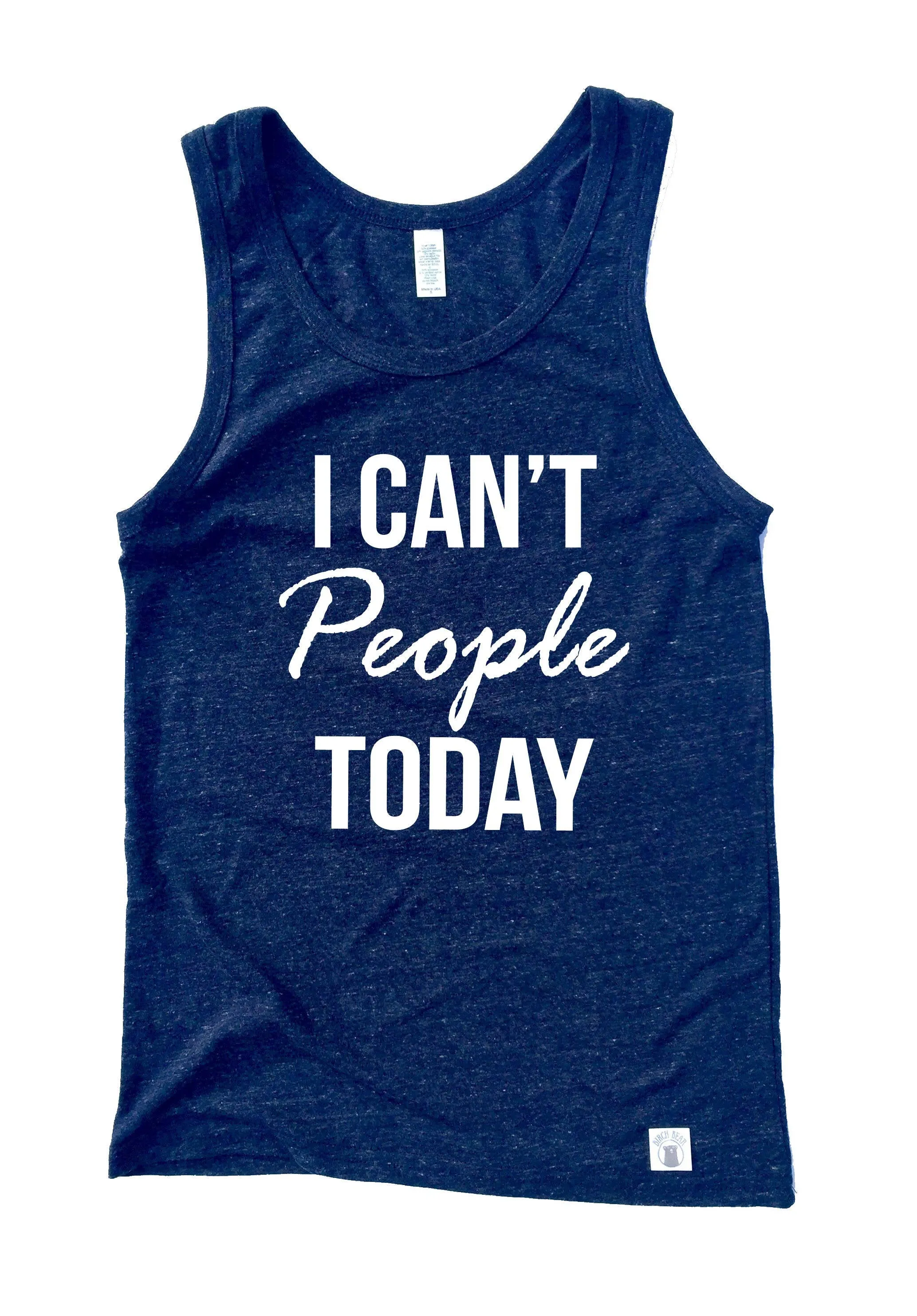 I Can't People Today Shirt