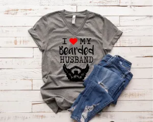 I Love My Bearded Husband Shirt