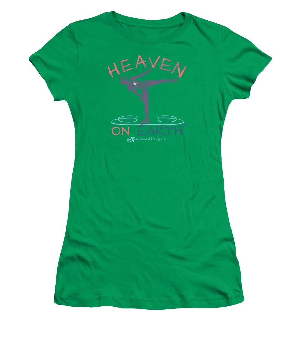 Ice Skater Heaven on Earth - Women's T-Shirt