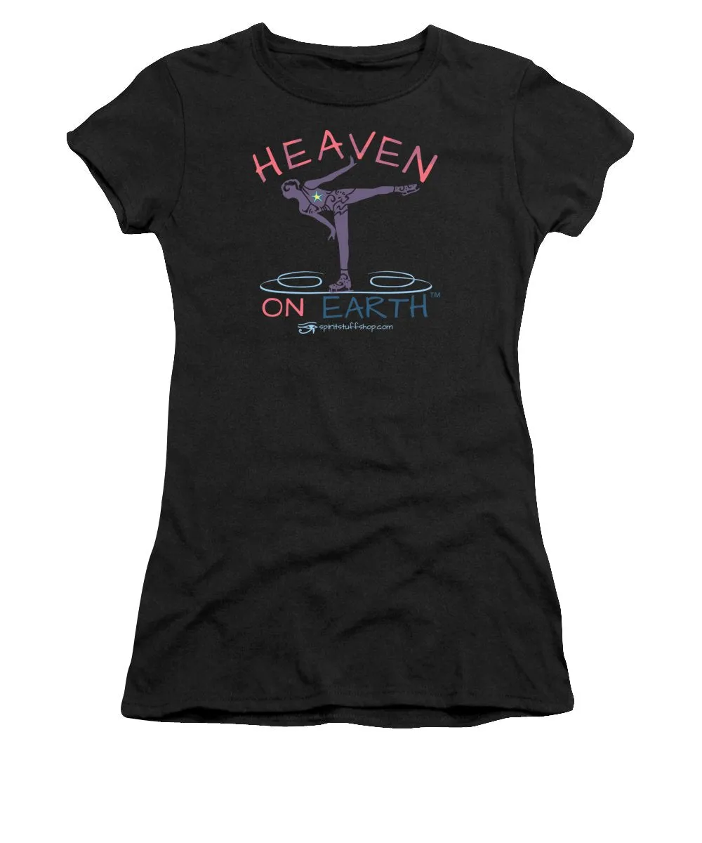 Ice Skater Heaven on Earth - Women's T-Shirt
