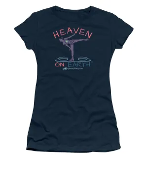 Ice Skater Heaven on Earth - Women's T-Shirt