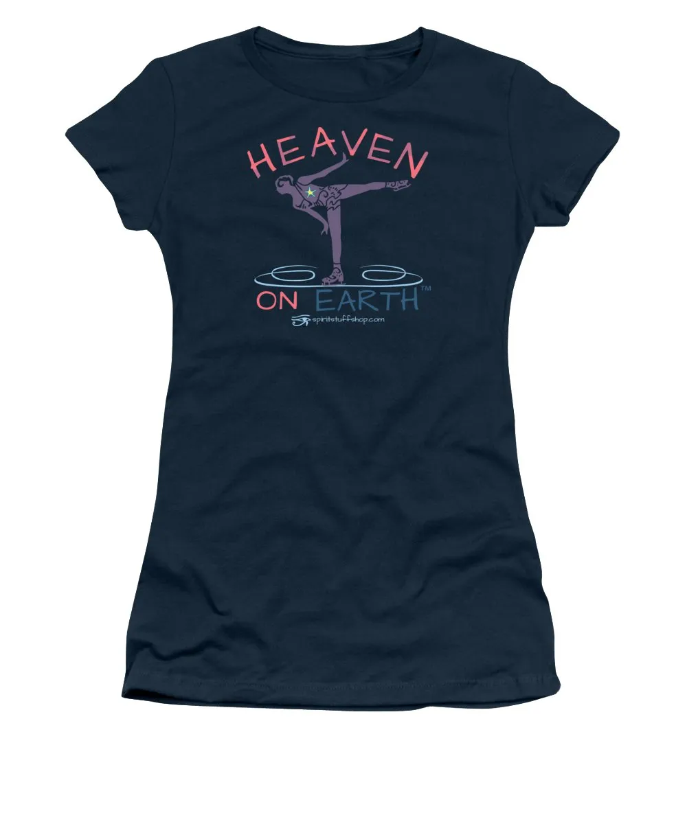 Ice Skater Heaven on Earth - Women's T-Shirt