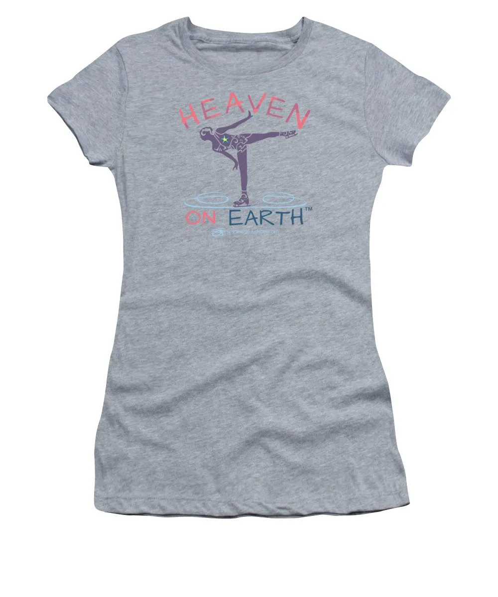 Ice Skater Heaven on Earth - Women's T-Shirt
