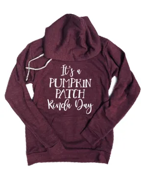 Its A Pumpkin Patch Kinda Day Hoodie |  Unisex Triblend Hoodie
