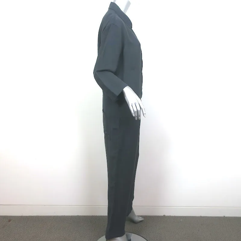 James Perse Jumpsuit Gray Viscose-Linen Size 3