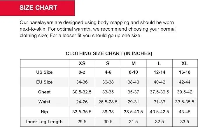 Kari Traa Women's Floke Base Layer Leggings, X-Large