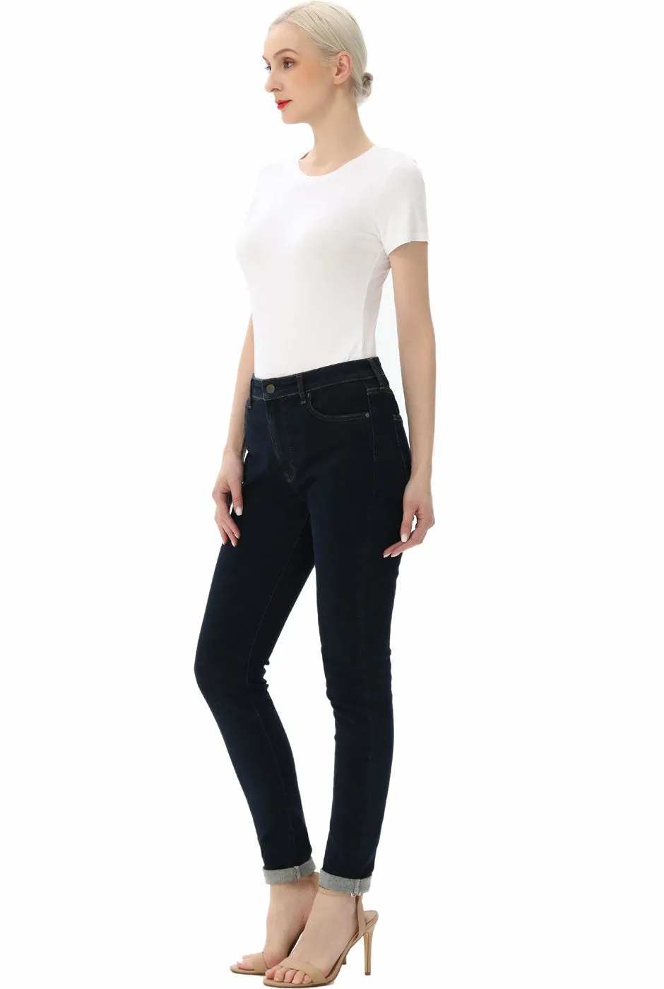 Kimi   Kai Women's Crew Neck Basic Bodysuit