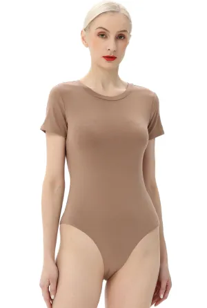 Kimi   Kai Women's Crew Neck Basic Bodysuit