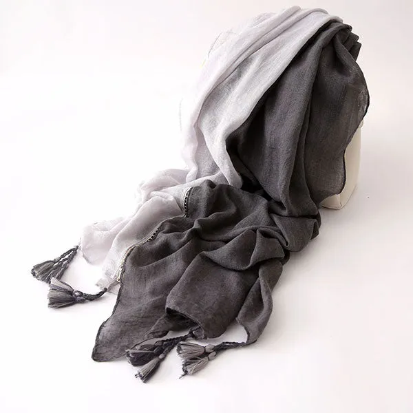 Lightweight Casual Silk Silkly Scarf for Women Scarves Women