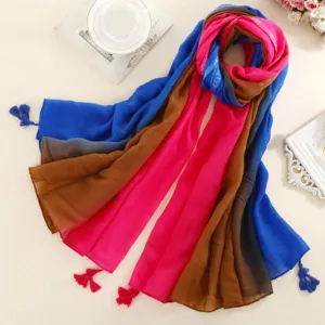 Lightweight Casual Silk Silkly Scarf for Women Scarves Women