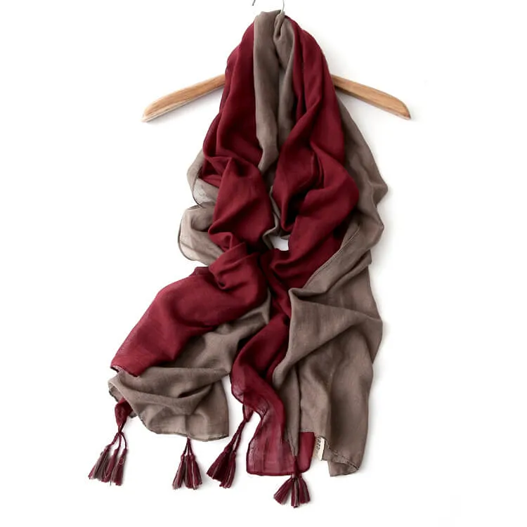 Lightweight Casual Silk Silkly Scarf for Women Scarves Women