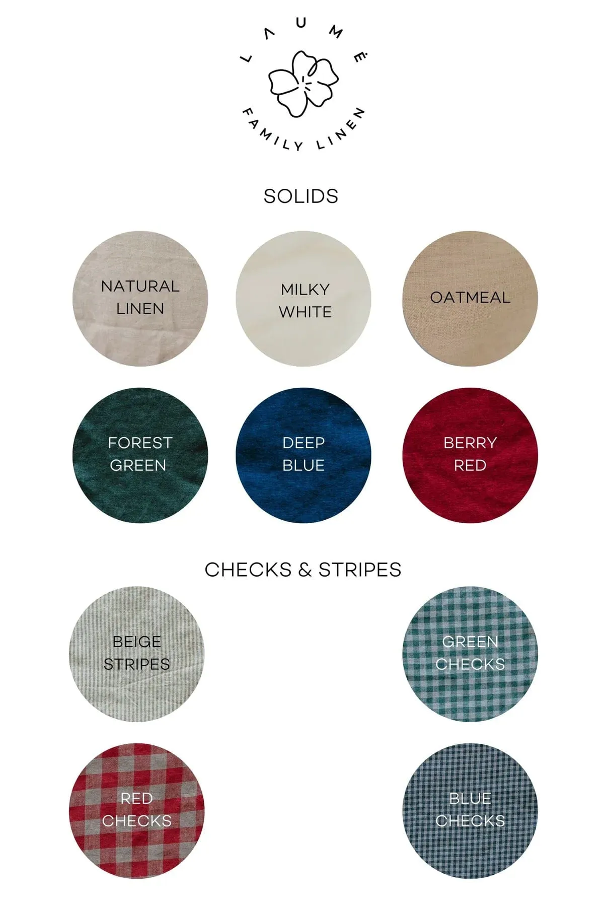 Linen Coaster Set | Multiple Colours