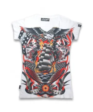 Liquorbrand Siren vs. Sea T-Shirt