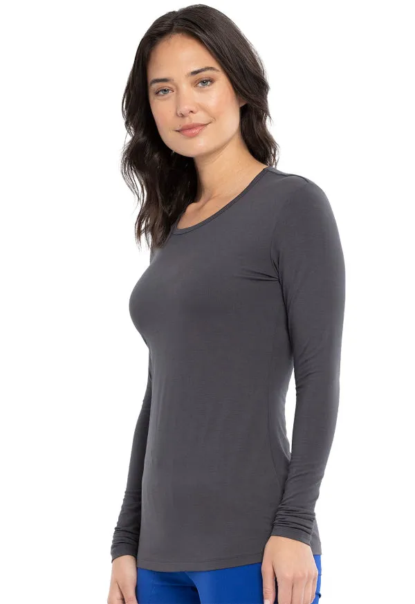 Long Sleeve Underscrub Knit Tee