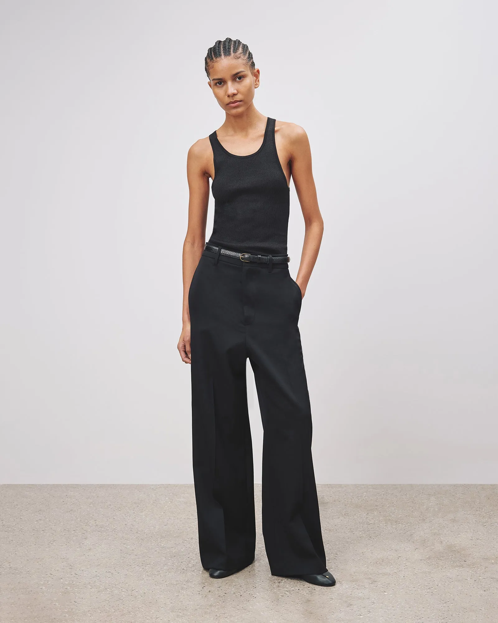 LOTTIE SILK KNIT TANK