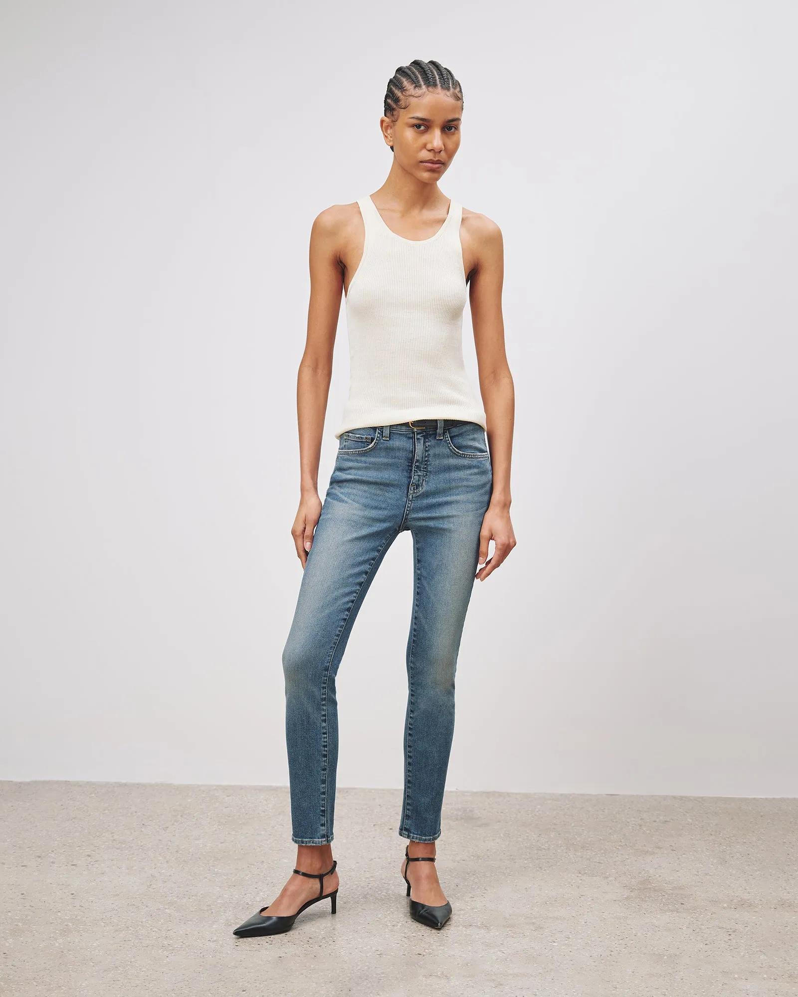 LOTTIE SILK KNIT TANK
