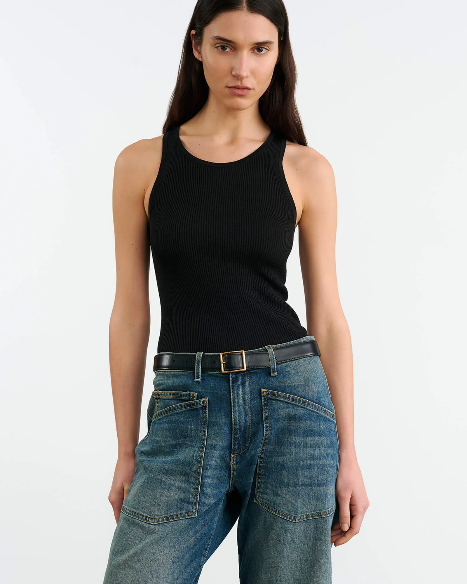 LOTTIE SILK KNIT TANK