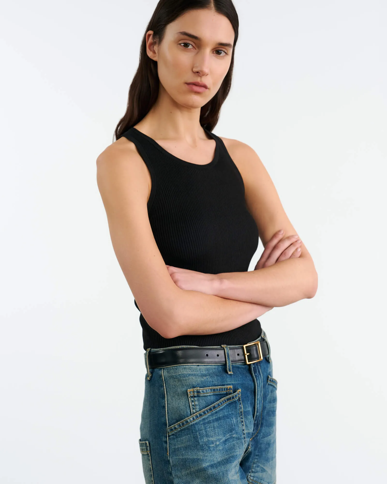 LOTTIE SILK KNIT TANK