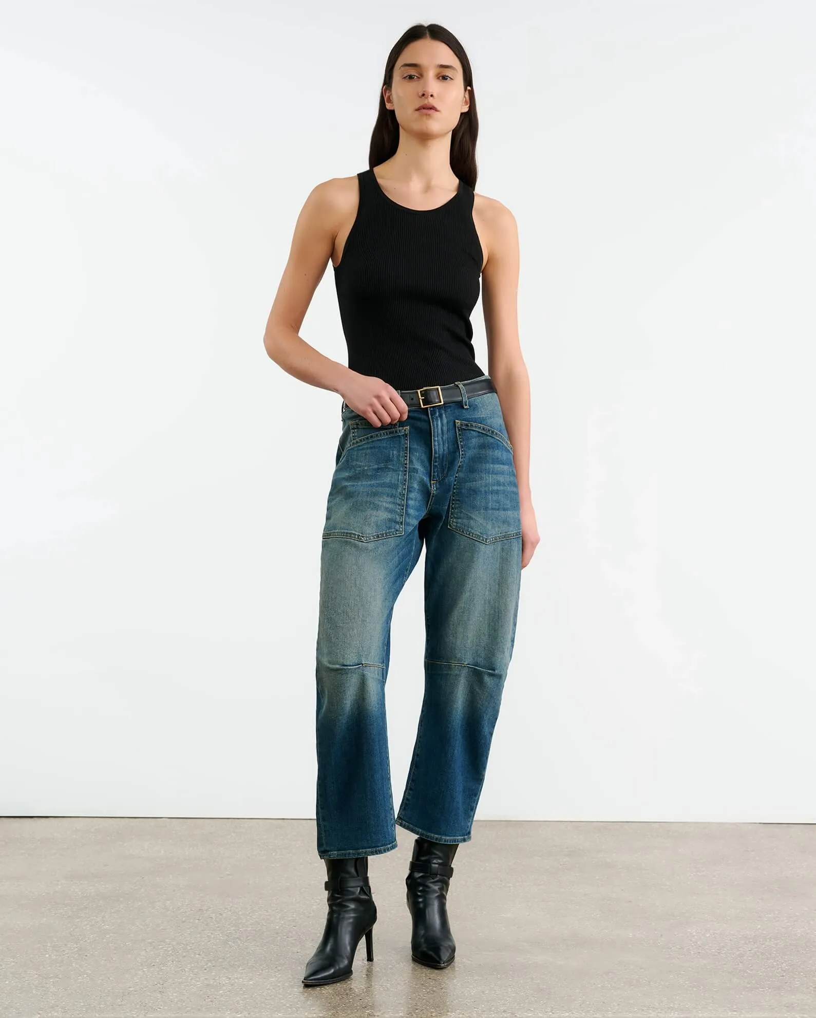 LOTTIE SILK KNIT TANK