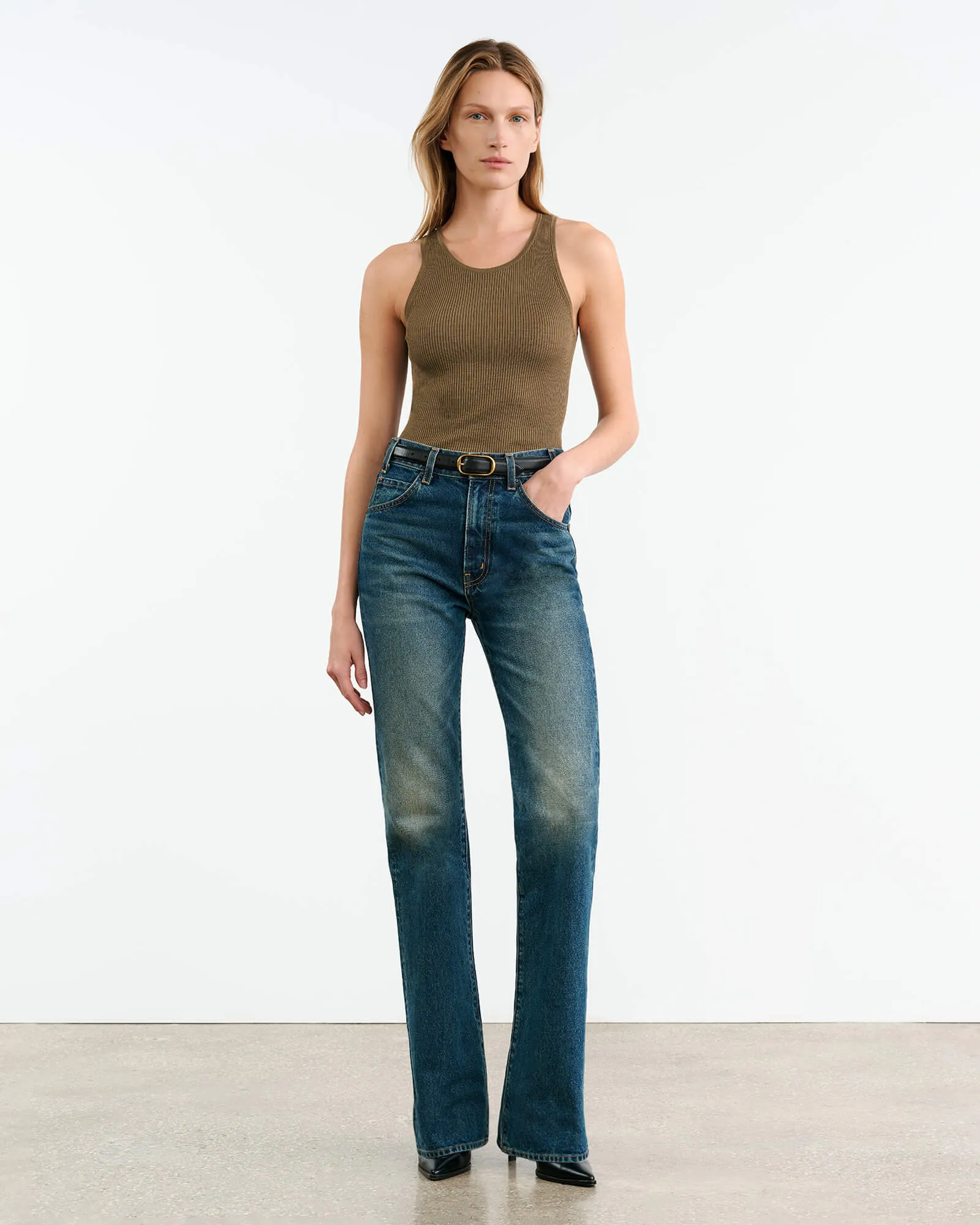 LOTTIE SILK KNIT TANK