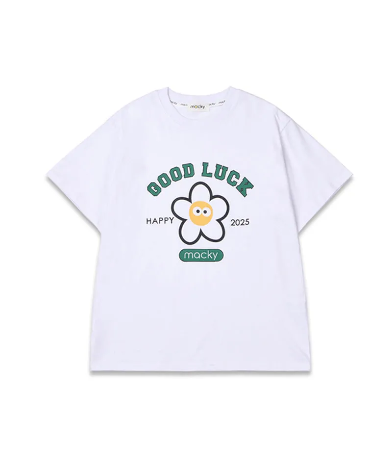 MACKY Golf: Good-Luck T-Shirt - White