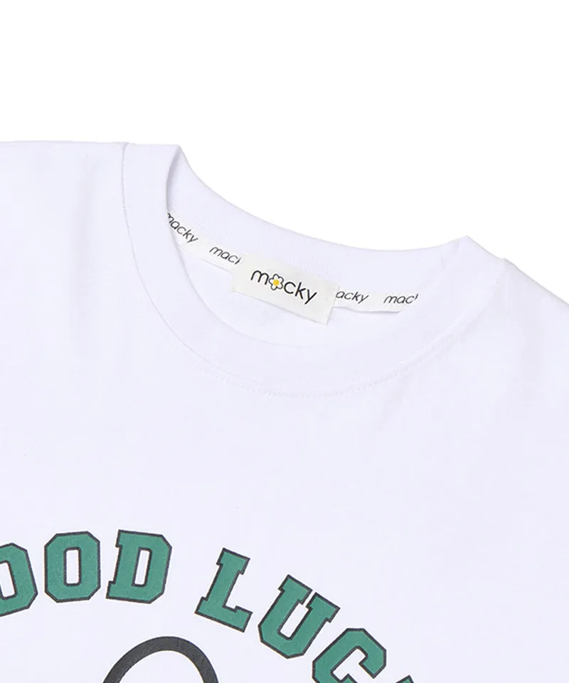 MACKY Golf: Good-Luck T-Shirt - White