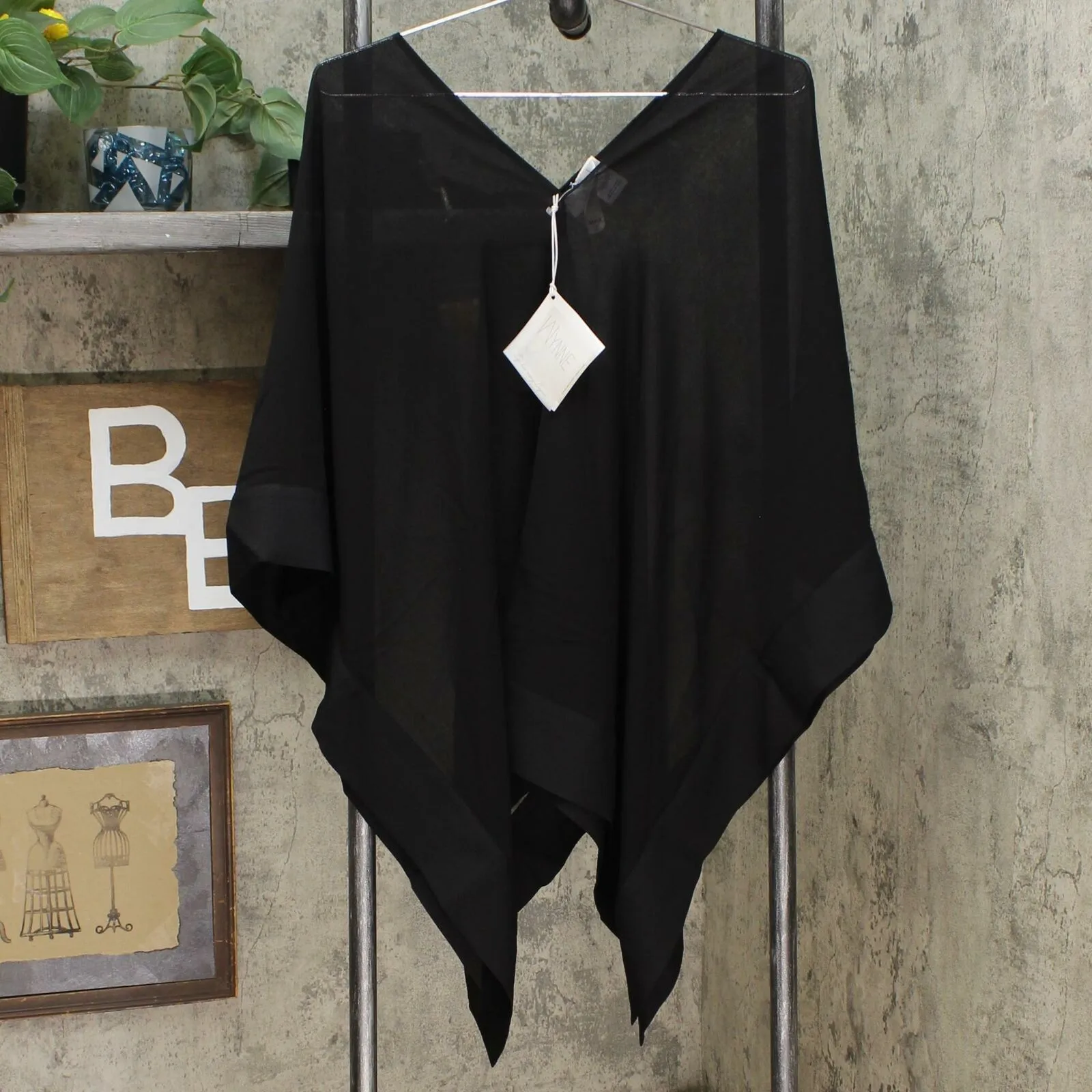 MarlaWynne WynneLayers Women's Chiffon Convertible Poncho