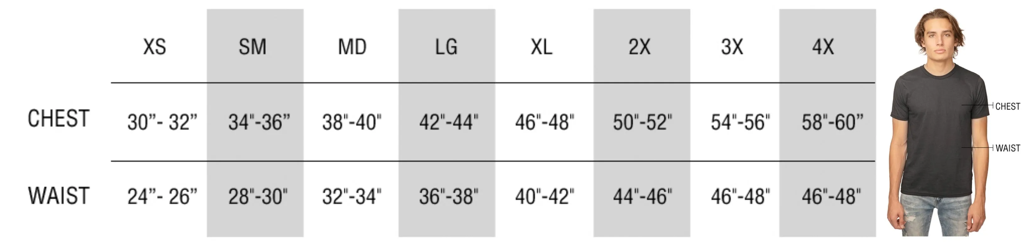 Men's and Ladies' 50/50 Blended T Shirts