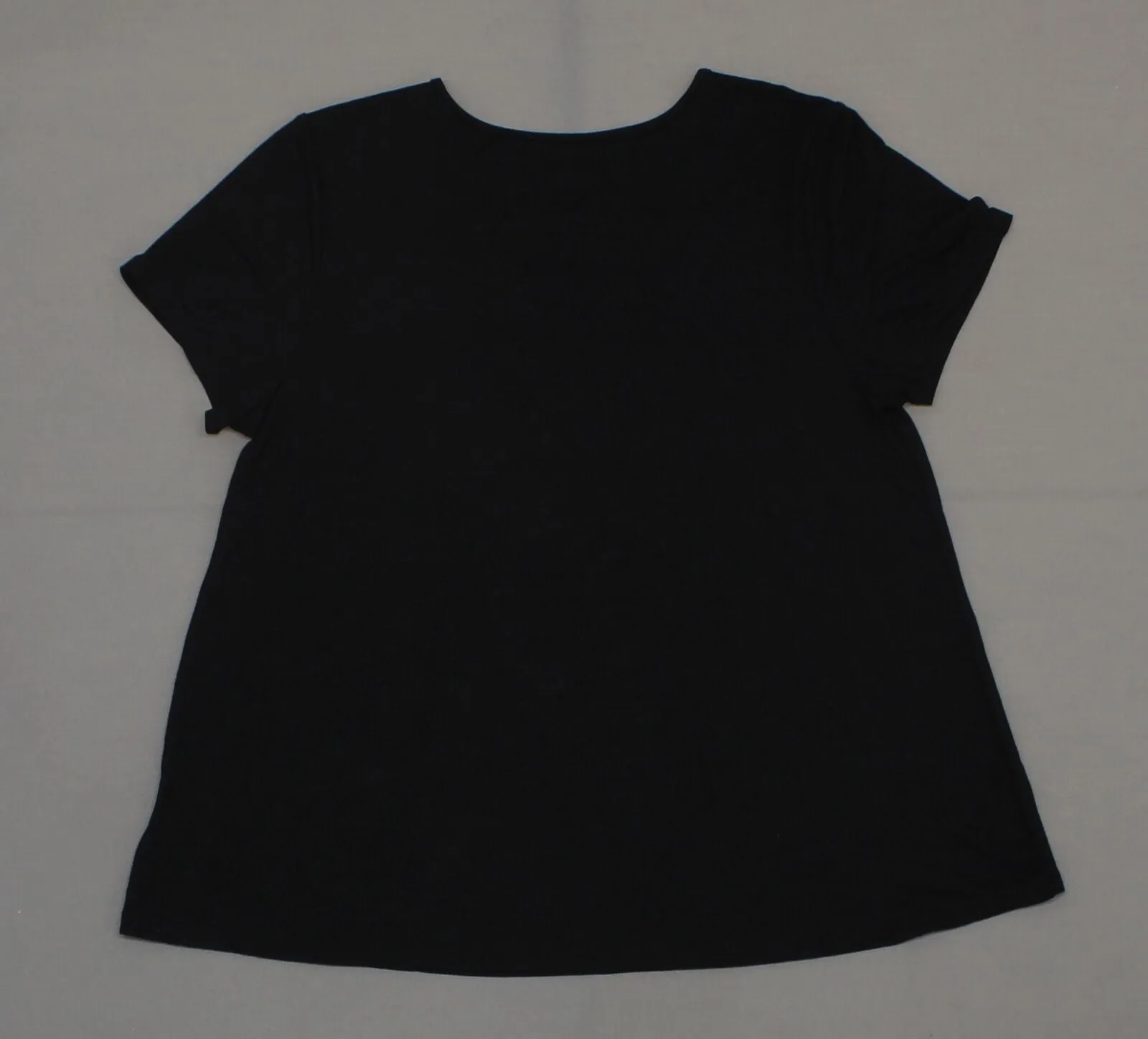 Mossimo Women's Short Sleeve Flowy T-Shirt with Strappy Neck Detail