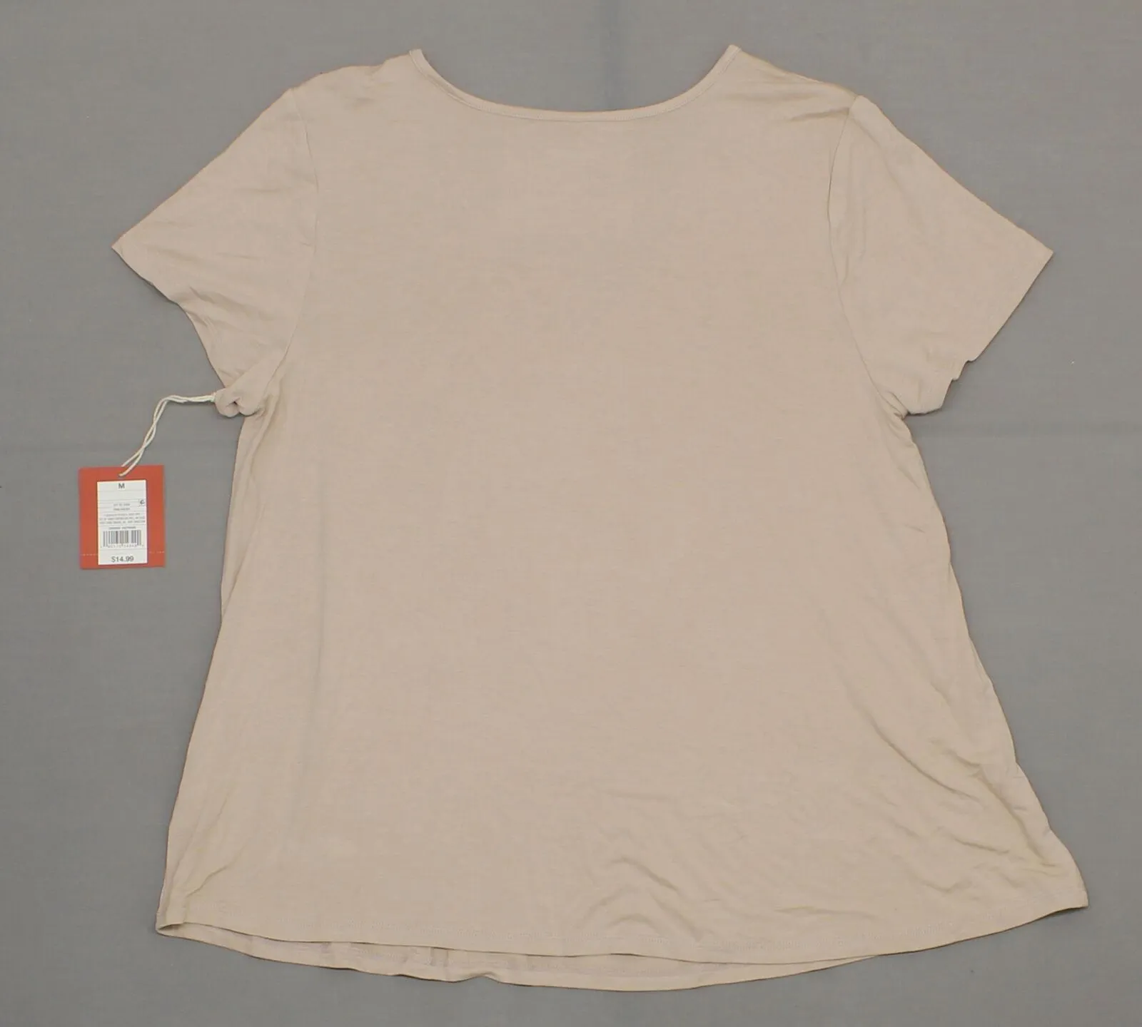 Mossimo Women's Short Sleeve Flowy T-Shirt with Strappy Neck Detail