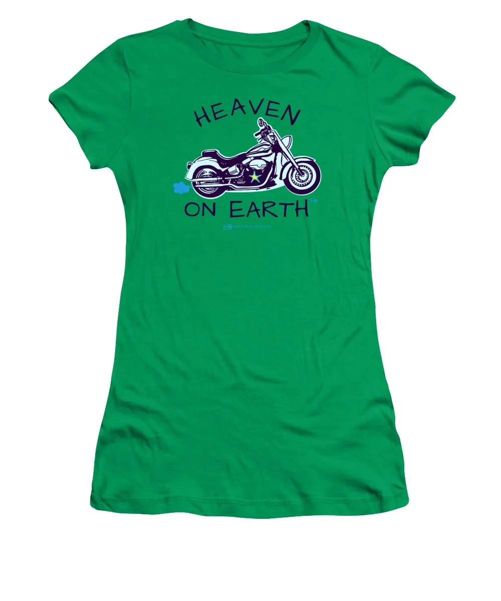 Motorcycle Heaven On Earth - Women's T-Shirt