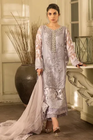 MUSHQ | LUXURY PRET PRINTED ORGANZA'23 | ASHES OF ROSES (3 PIECE)